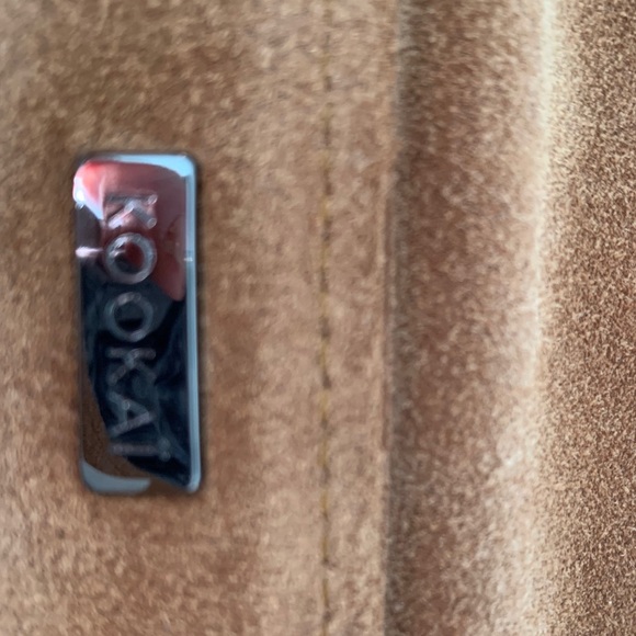 Brown suede purse - Picture 6 of 7